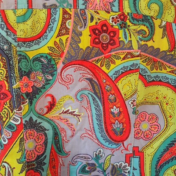 COLORFUL HIPPIE/BOHO/ FESTIVAL/ STATEMENT JACKET - Picture 4 of 6